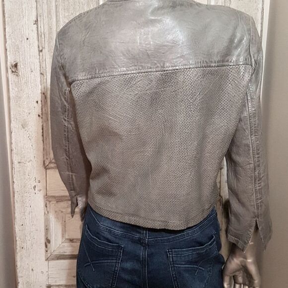 Size 14, NWT Lightweight Bano eeMee grey leather, colour variation due to light - Picture 2 of 12